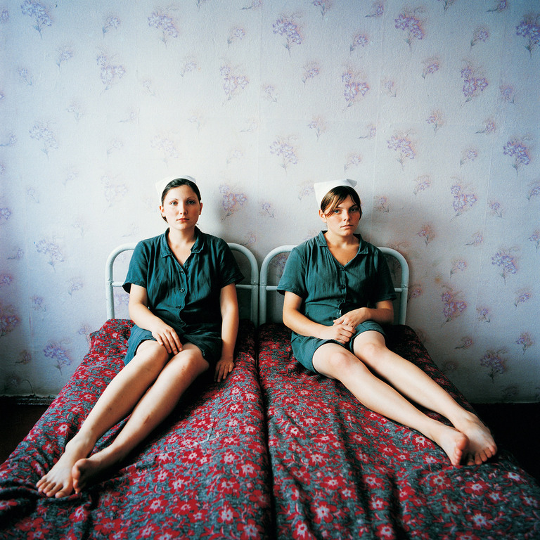 Lena and katya, Juvenile Prison for Girls, Ukraine 2009
